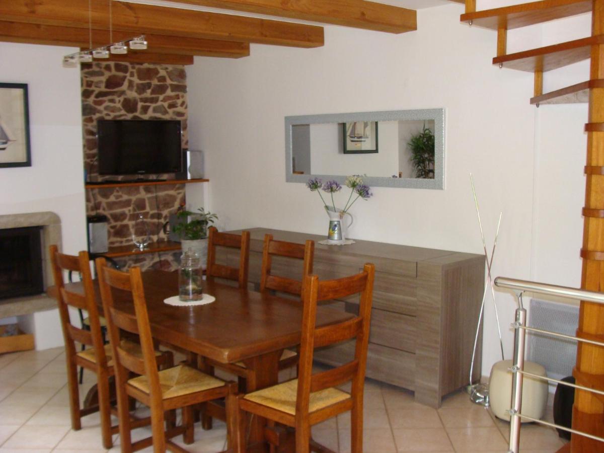 Villa Les Volets Bleus Binic Lantic Esterno foto