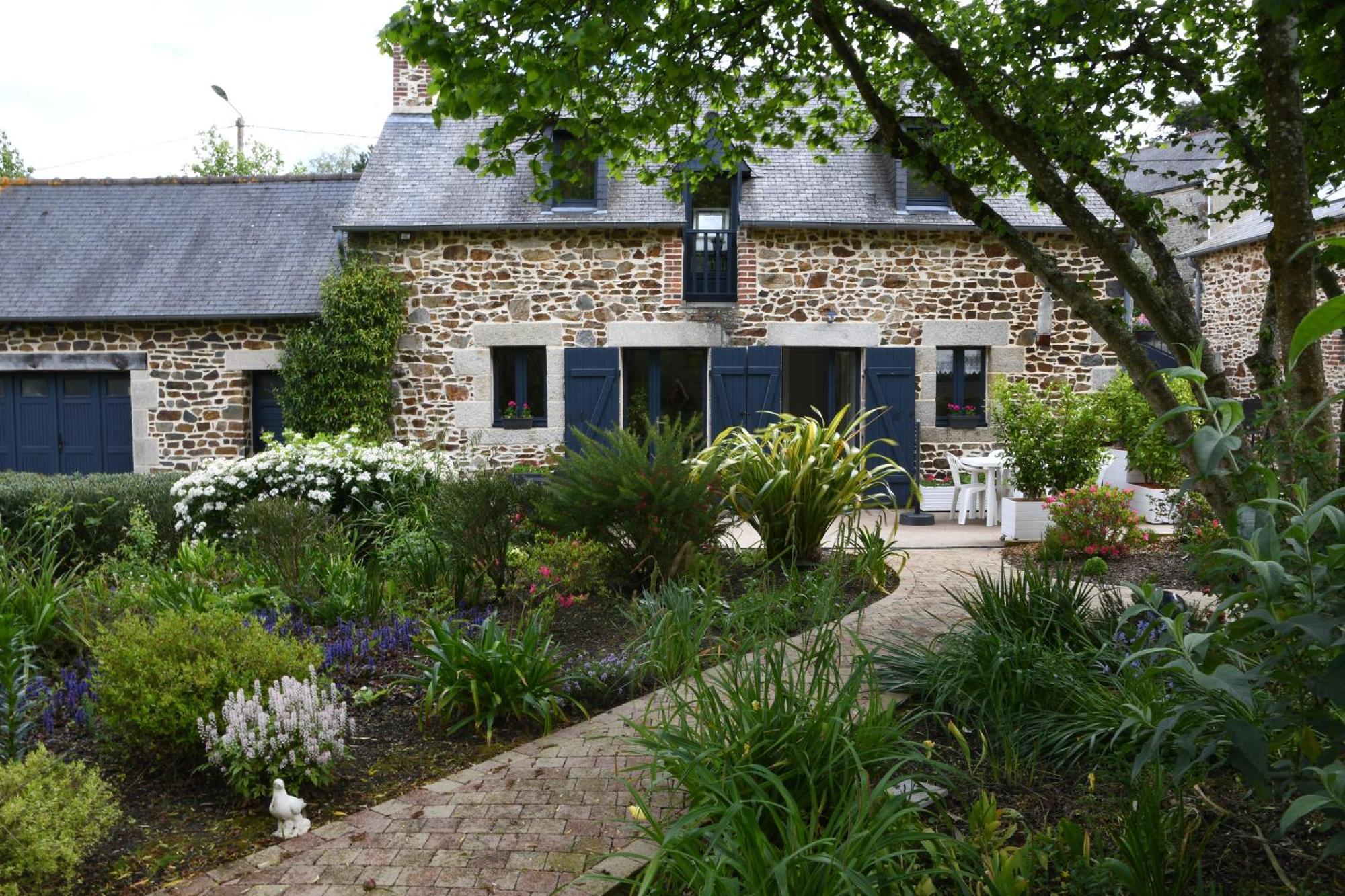 Villa Les Volets Bleus Binic Lantic Esterno foto